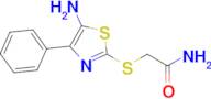 2-((5-Amino-4-phenylthiazol-2-yl)thio)acetamide