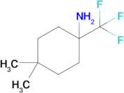 4,4-Dimethyl-1-(trifluoromethyl)cyclohexan-1-amine