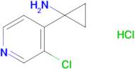 1-(3-Chloropyridin-4-yl)cyclopropan-1-amine hydrochloride