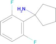 1-(2,6-Difluorophenyl)cyclopentan-1-amine