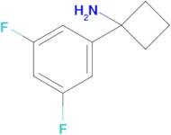 1-(3,5-Difluorophenyl)cyclobutan-1-amine