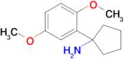 1-(2,5-Dimethoxyphenyl)cyclopentan-1-amine