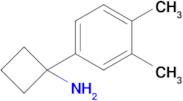 1-(3,4-Dimethylphenyl)cyclobutan-1-amine