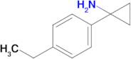 1-(4-Ethylphenyl)cyclopropan-1-amine