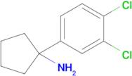 1-(3,4-Dichlorophenyl)cyclopentan-1-amine