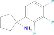 1-(2,3,4-Trifluorophenyl)cyclopentan-1-amine