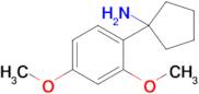 1-(2,4-Dimethoxyphenyl)cyclopentan-1-amine