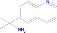 1-(Quinolin-6-yl)cyclopropan-1-amine