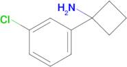 1-(3-Chlorophenyl)cyclobutan-1-amine