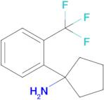 1-(2-(Trifluoromethyl)phenyl)cyclopentan-1-amine