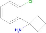 1-(2-Chlorophenyl)cyclobutan-1-amine