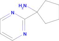 1-(Pyrimidin-2-yl)cyclopentan-1-amine