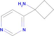 1-(Pyrimidin-4-yl)cyclobutan-1-amine