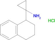 1-(1,2,3,4-Tetrahydronaphthalen-1-yl)cyclopropan-1-amine hydrochloride