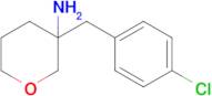 3-(4-Chlorobenzyl)tetrahydro-2h-pyran-3-amine