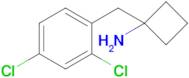 1-(2,4-Dichlorobenzyl)cyclobutan-1-amine