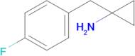 1-(4-Fluorobenzyl)cyclopropan-1-amine