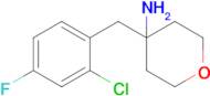 4-(2-Chloro-4-fluorobenzyl)tetrahydro-2h-pyran-4-amine