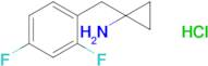 1-(2,4-Difluorobenzyl)cyclopropan-1-amine hydrochloride