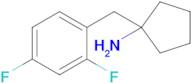 1-(2,4-Difluorobenzyl)cyclopentan-1-amine