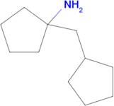 1-(Cyclopentylmethyl)cyclopentan-1-amine