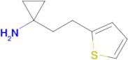 1-(2-(Thiophen-2-yl)ethyl)cyclopropan-1-amine