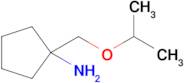 1-(Isopropoxymethyl)cyclopentan-1-amine