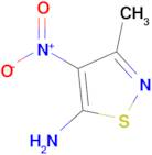 3-Methyl-4-nitroisothiazol-5-amine