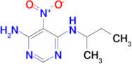 n4-(Sec-butyl)-5-nitropyrimidine-4,6-diamine