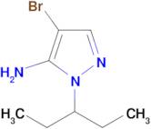 4-Bromo-1-(pentan-3-yl)-1h-pyrazol-5-amine