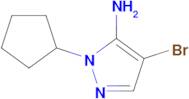 4-Bromo-1-cyclopentyl-1h-pyrazol-5-amine