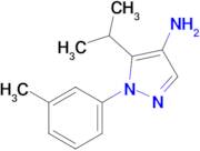 5-Isopropyl-1-(m-tolyl)-1h-pyrazol-4-amine