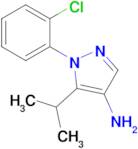 1-(2-Chlorophenyl)-5-isopropyl-1h-pyrazol-4-amine