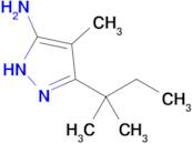 4-Methyl-3-(tert-pentyl)-1h-pyrazol-5-amine