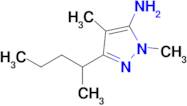 1,4-Dimethyl-3-(pentan-2-yl)-1h-pyrazol-5-amine