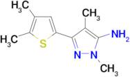 3-(4,5-Dimethylthiophen-2-yl)-1,4-dimethyl-1h-pyrazol-5-amine