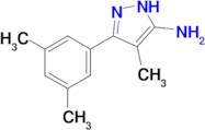 3-(3,5-Dimethylphenyl)-4-methyl-1h-pyrazol-5-amine