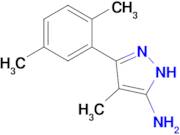 3-(2,5-Dimethylphenyl)-4-methyl-1h-pyrazol-5-amine