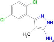 3-(2,5-Dichlorophenyl)-4-methyl-1h-pyrazol-5-amine