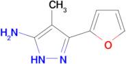 3-(Furan-2-yl)-4-methyl-1h-pyrazol-5-amine