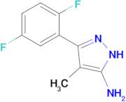 3-(2,5-Difluorophenyl)-4-methyl-1h-pyrazol-5-amine