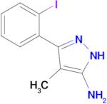 3-(2-Iodophenyl)-4-methyl-1h-pyrazol-5-amine