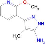 3-(2-Methoxypyridin-3-yl)-4-methyl-1h-pyrazol-5-amine