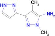 1,4-dimethyl-1H,1'H-[3,3'-bipyrazol]-5-amine