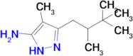 4-Methyl-3-(2,3,3-trimethylbutyl)-1h-pyrazol-5-amine