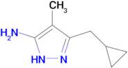 3-(Cyclopropylmethyl)-4-methyl-1h-pyrazol-5-amine