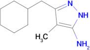 3-(Cyclohexylmethyl)-4-methyl-1h-pyrazol-5-amine