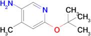 6-(Tert-butoxy)-4-methylpyridin-3-amine