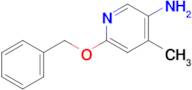 6-(Benzyloxy)-4-methylpyridin-3-amine