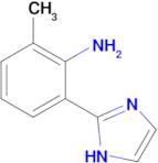 2-(1h-Imidazol-2-yl)-6-methylaniline